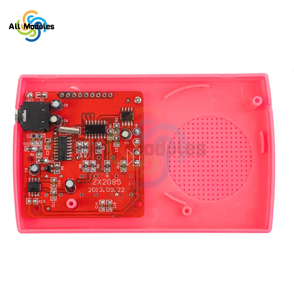 ZX2085 Tube Radio Electronic DIY Kit Electronic Learning Set Radio Parts PCB DIY Electronic Kits