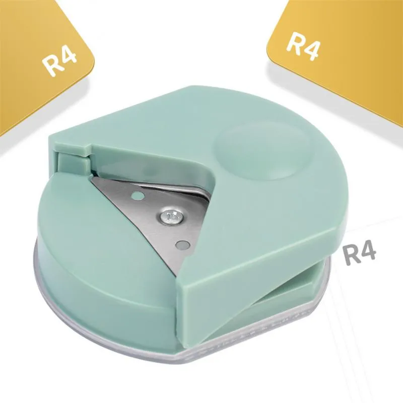 Plastic Paper Edge Cutter Mini Round Card Photo Trimmer 2.36 × 2.17 × 0 ...