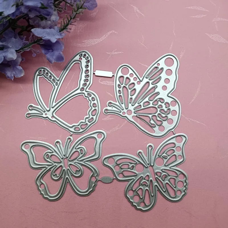 Flying Butterfly Metal Cutting Dies for Scrapbooking and Embossing ...