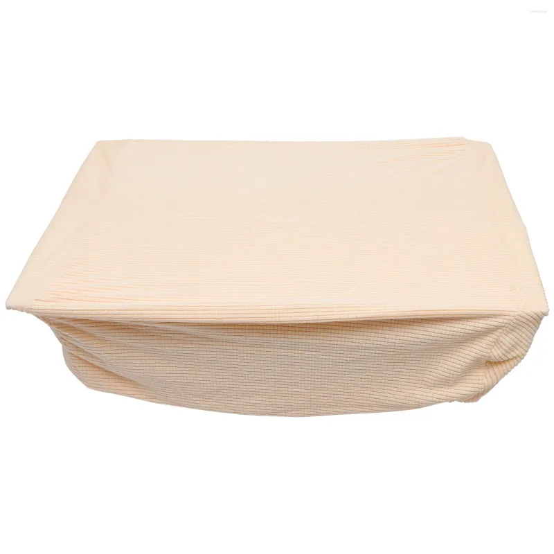 Sandalye kapak yastık kapağı alçak dışkı tabureleri elastik slipcover kare koltuk yastıkları