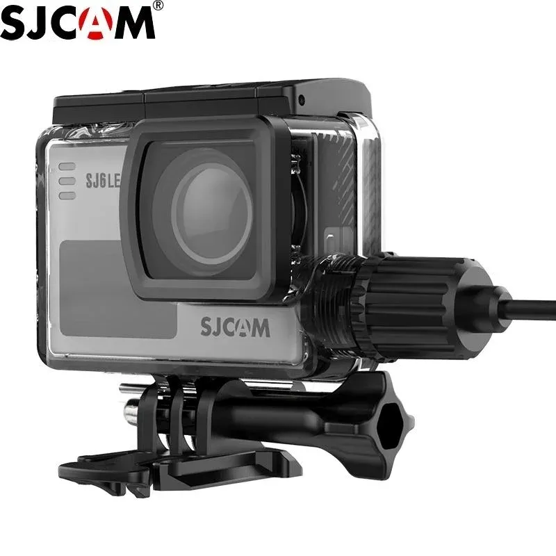 Accessoires Motorfiets Waterdichte kast voor SJCAM SJ6 Laadbehuizing Actie Camera Accessories SJ6 Legend 1,5 m kabel/opladerkoffer/bescherming