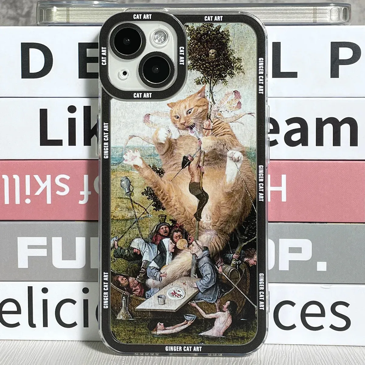 Fall für Xiaomi Redmi Hinweis ästhetischer Ingwer Fettkatze Art Bosch die Great Cat 9 10 11 12 Lite 5G NE 13 Pro Fälle Deckung