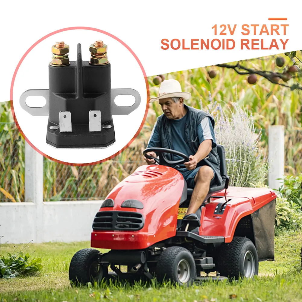 DHgate Upgraded Zinc Alloy Lawn Mower Starter Relay for Craftsman Lawn Mowers More Office School Business Industrial