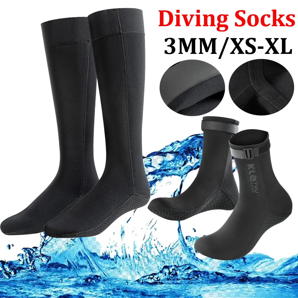 3 mm Unisexe Socks de plongée Water Sports hiver