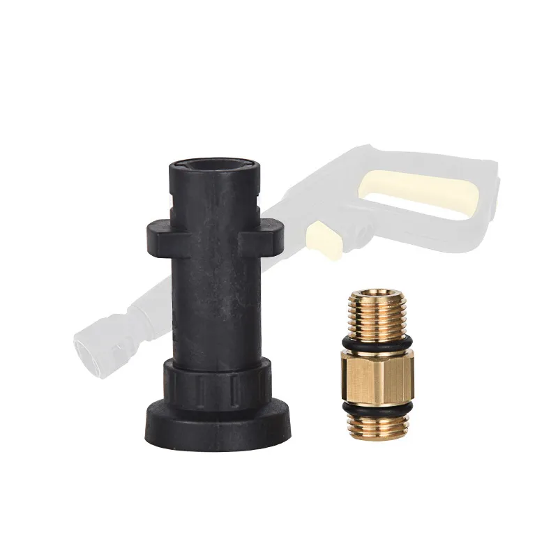 Adaptateur de buse pour Karcher K2 K3 K4 K5 K6 K7 Pistolet de lavage à Foammer Lance Générateur de mousse Connecteur de lance jet