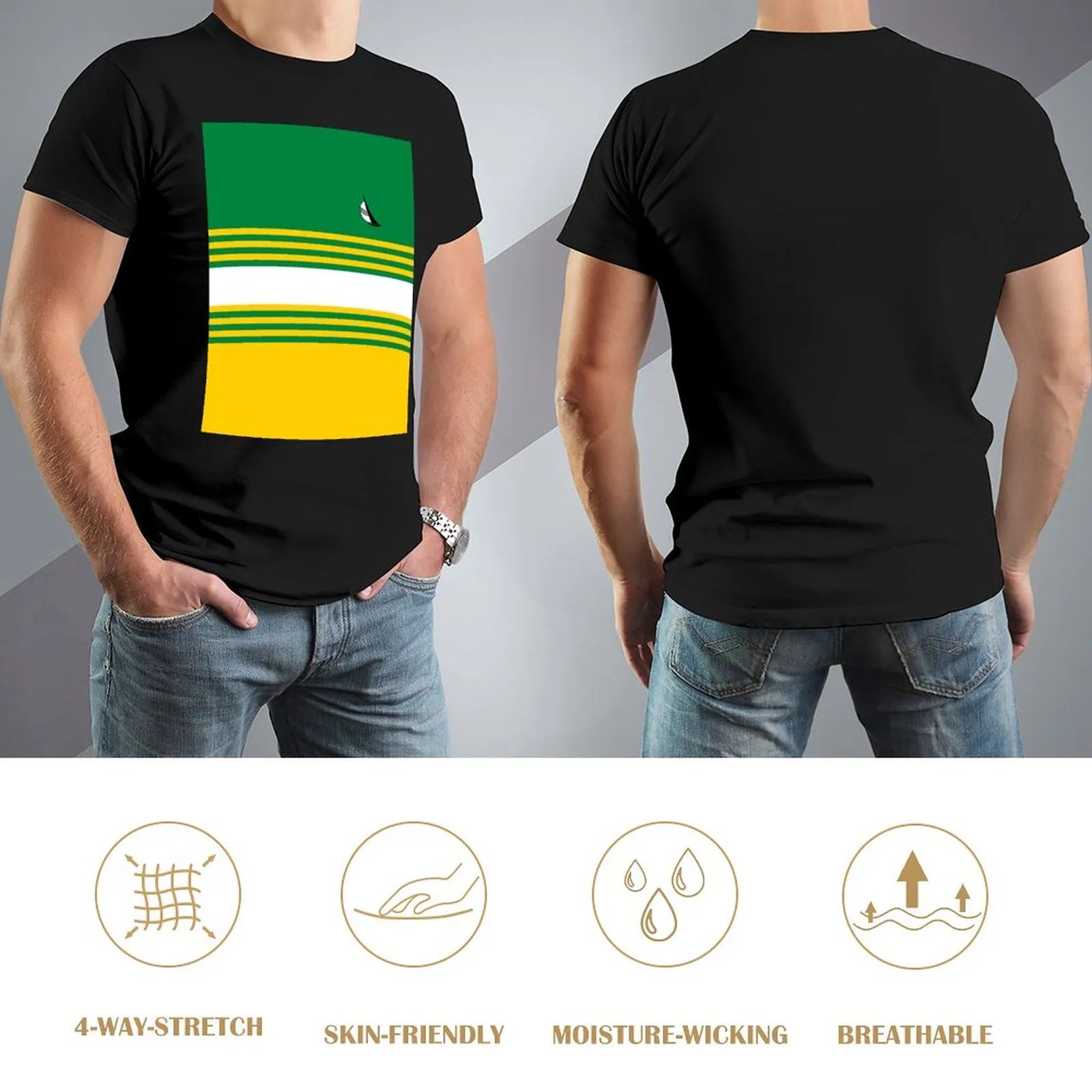 Australie World Series Cricket Fin des années 80 STYLE RETRO REPLICA KIT T-shirt T-shirts drôles