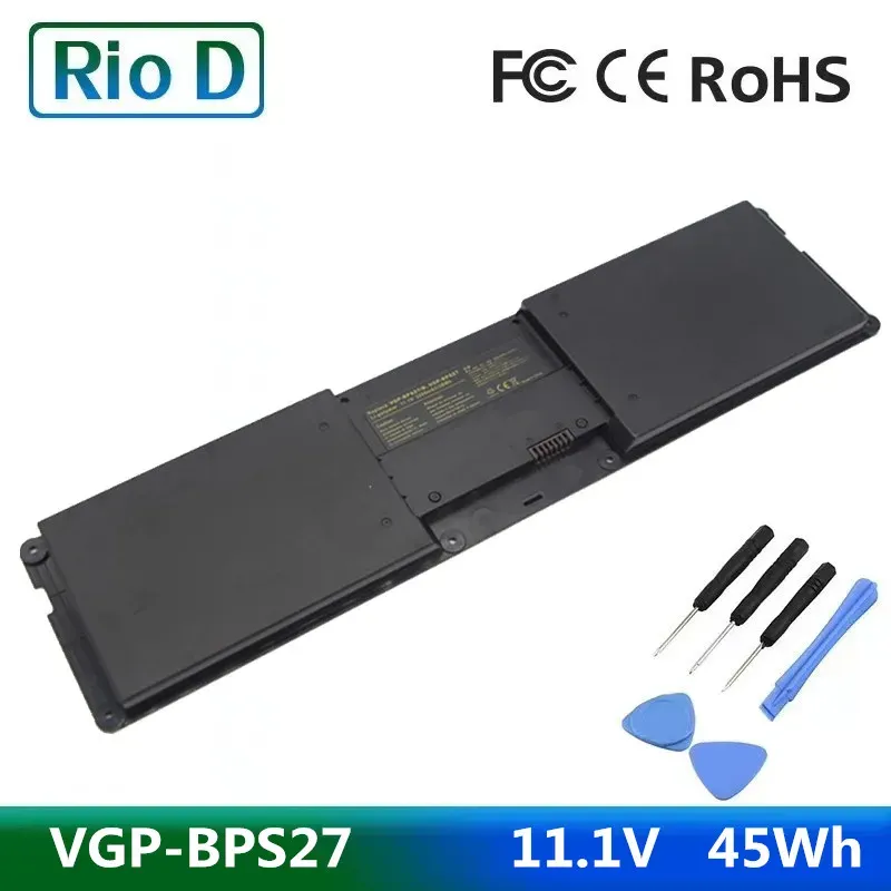 Batterier Nya 11.1V 45Wh VGPBPS27 Laptop Battery för Sony VAIO VGPBPS27/B VGPBPSC27 VGPBPS27 VGPBPS27/B VGPBPS27/N VGPBPS27/X VGPBPSC2