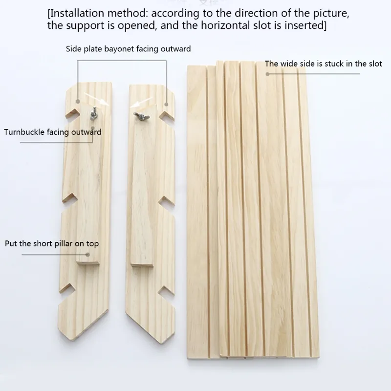 Portable Wooden display retail tables Display Stand for