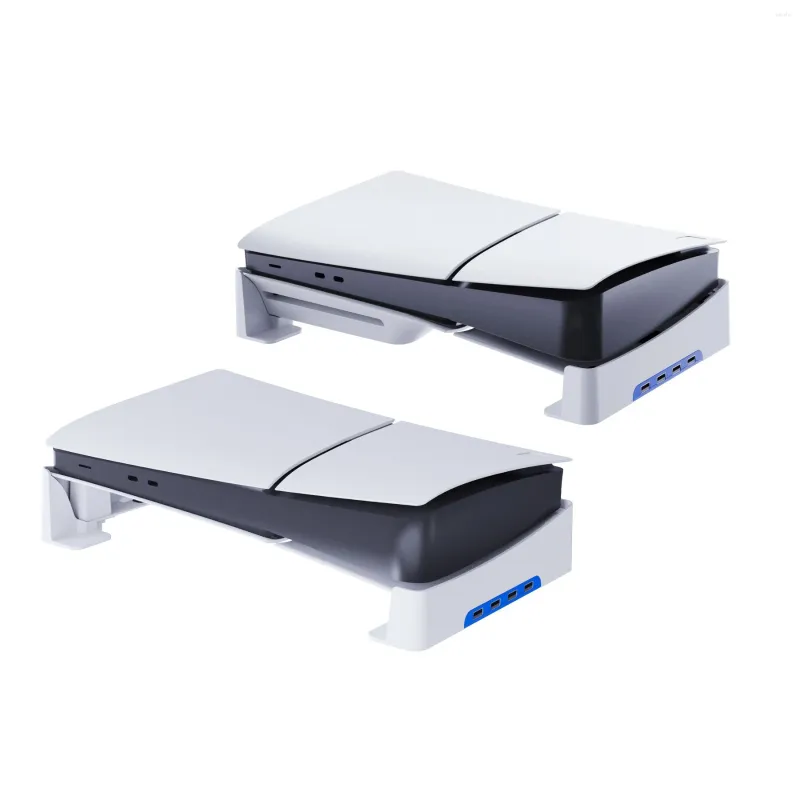 4-in-1 Horizontal Bracket Console tv stand with storage with USB 2.0 ...