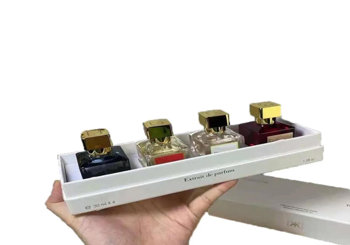 High Quality The Fragrance Wardrobe Perfume Set Extrait De Perfum Red Rose OUD Stain Mood 430ML fast delivery6352118