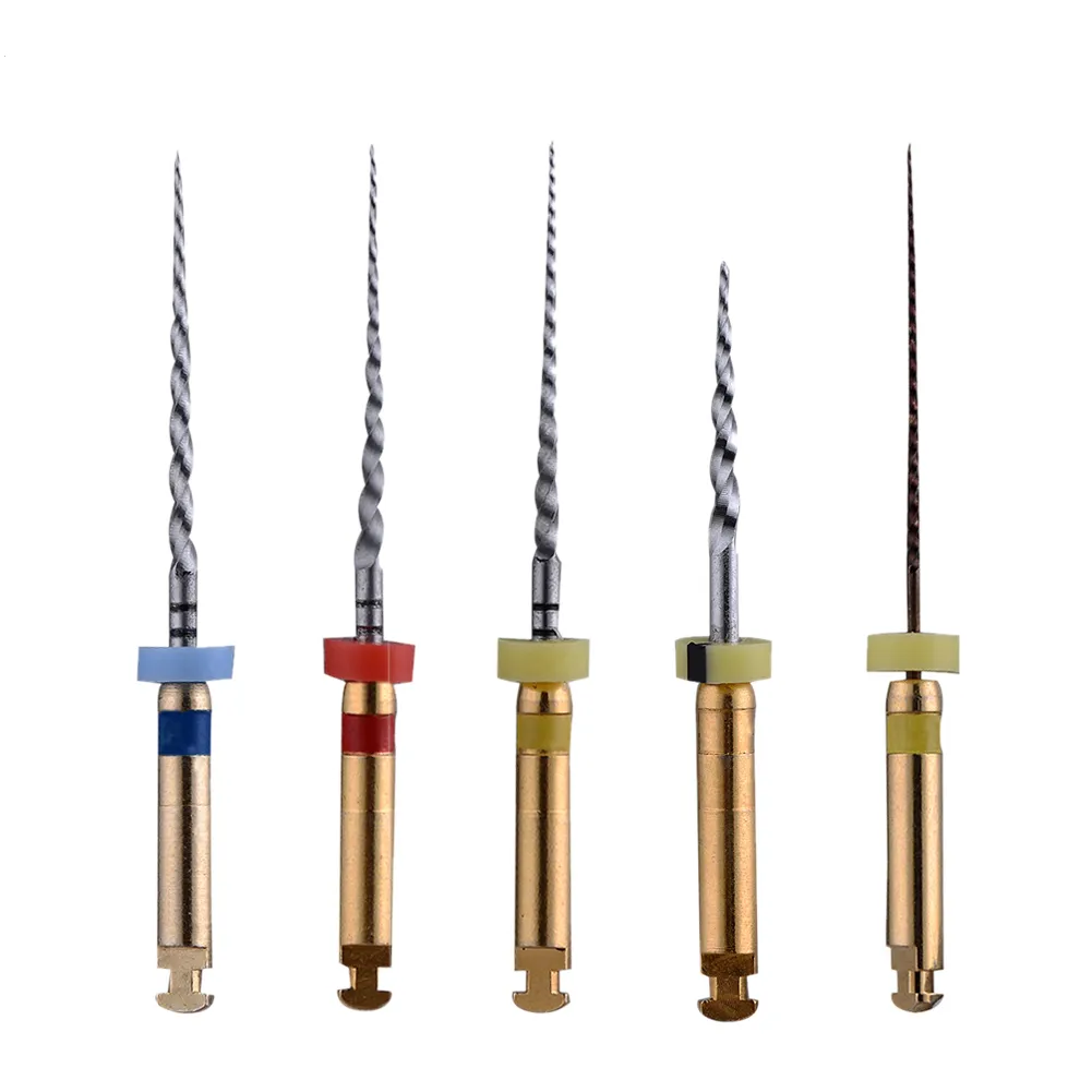 EasyInsMile 5pcs Dental X3 Endo Rotary Files Endodontic NITI CRONE CANAL Curval Universal Engine