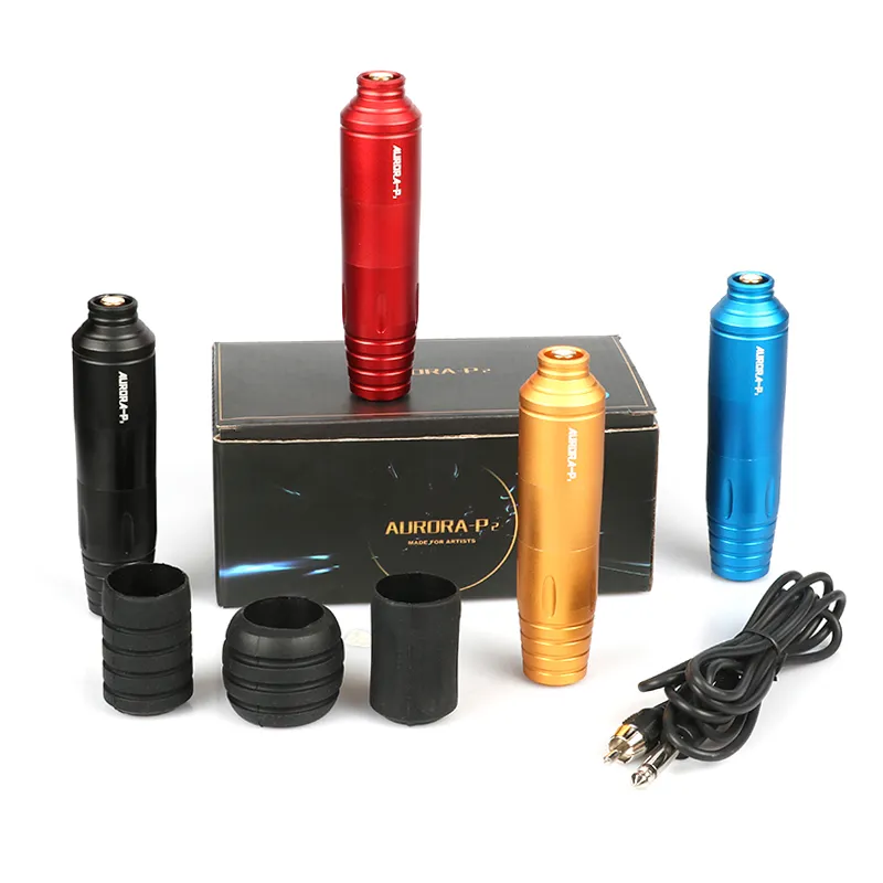 Aurora P2 Professional Rotary Tattoo Machine Pen 10000rpm Aluminum