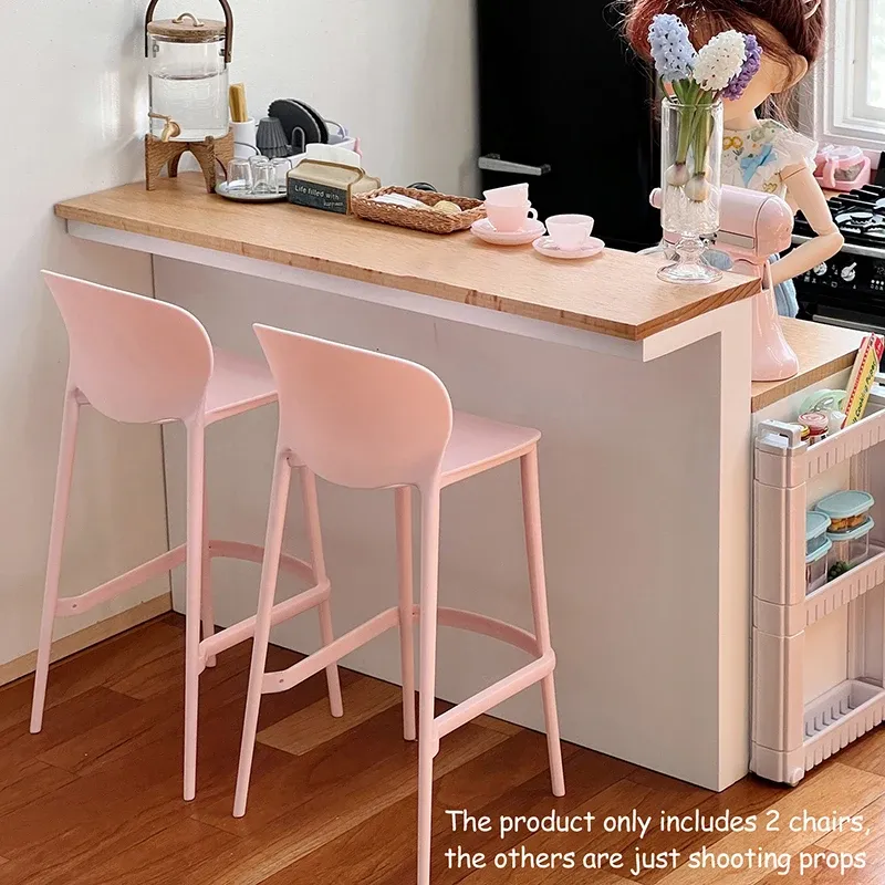 Save Big on Bulk Dollhouse Miniature With Furniture Miniature Dollhouse  Furniture: Set Of Miniature Bar Stools High Dining Chairs, DIY Doll House 