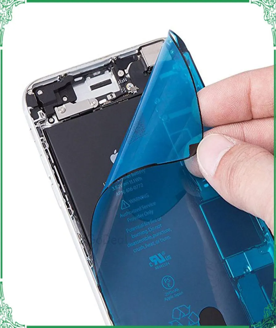 Adesivo de quadro frontal de alojamento LCD à prova d'água para iPhone Pré -Cut Adhesive Belicel Seal Fita Cola para iPhone 6 7 8 Plus x 11 Pro6290466