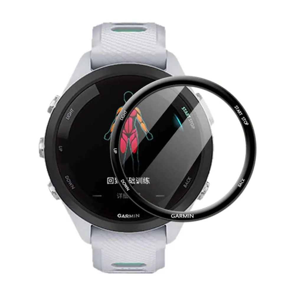 Film de protection complet pour Garmin Forerunner 265 265S FENIX 7X 7S 7 Films de protection d'écran Clear TPU Soft Cover 3D Soft Flexible