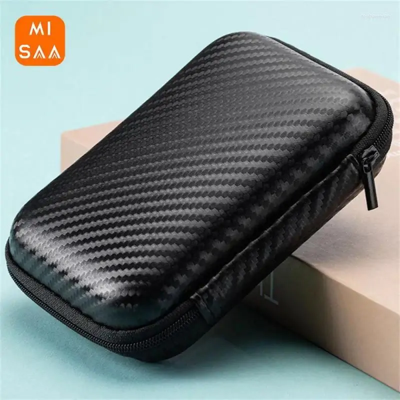 Bolsas de armazenamento Bolsa portátil Acesso Fácil Caixa de fone de ouvido durável e leve Acessórios de viagem de 2 kg de alta demanda mini eva