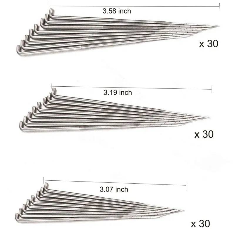 Fenrry 90pcs A agulhas de feltragem 3 tamanhos A agulhas de feltro Ferramentas de feltro de lã As agulhas Diy Felt Felt Needle com alça de madeira maciça