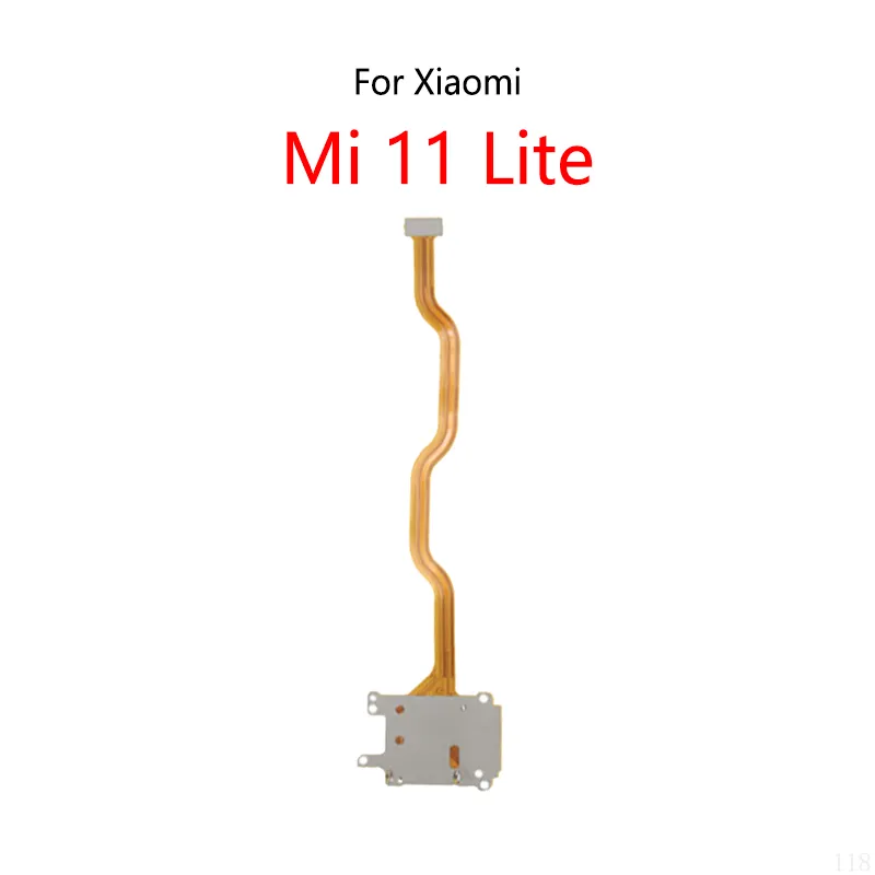 SIM Card Slot Holder Tray Slot Reader Socket Flex Cable For Xiaomi Mi 11 Lite 5G