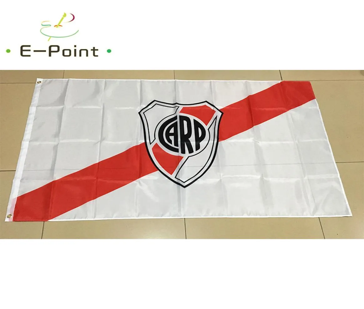 Argentina River Plate FC 35ft 90cm150cm Bandeira de bandeira de bandeira de bandeira de voo de voo bandeira festiva do jardim