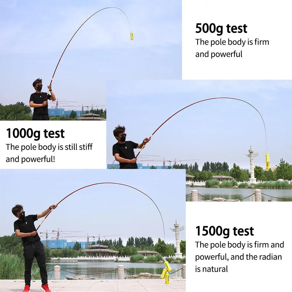 Telescopic Fishing Rod 3.6m 4.5m 5.4m Portable Ultralight Glass Fishing Pole  for Stream Freshwater from Dhgate Casting Rods - price 255.44