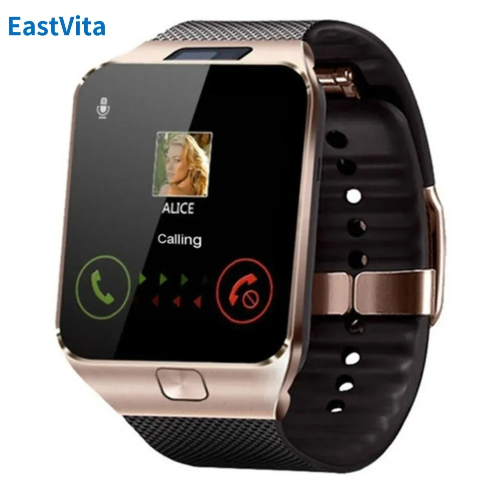 Orologi DZ09 Smart Watch Fitness Tracker 1.56 "Schermo a colori HD Smartwatch Bluetooth Extralong Battery Life Monitor Sleep Monitor per uomini