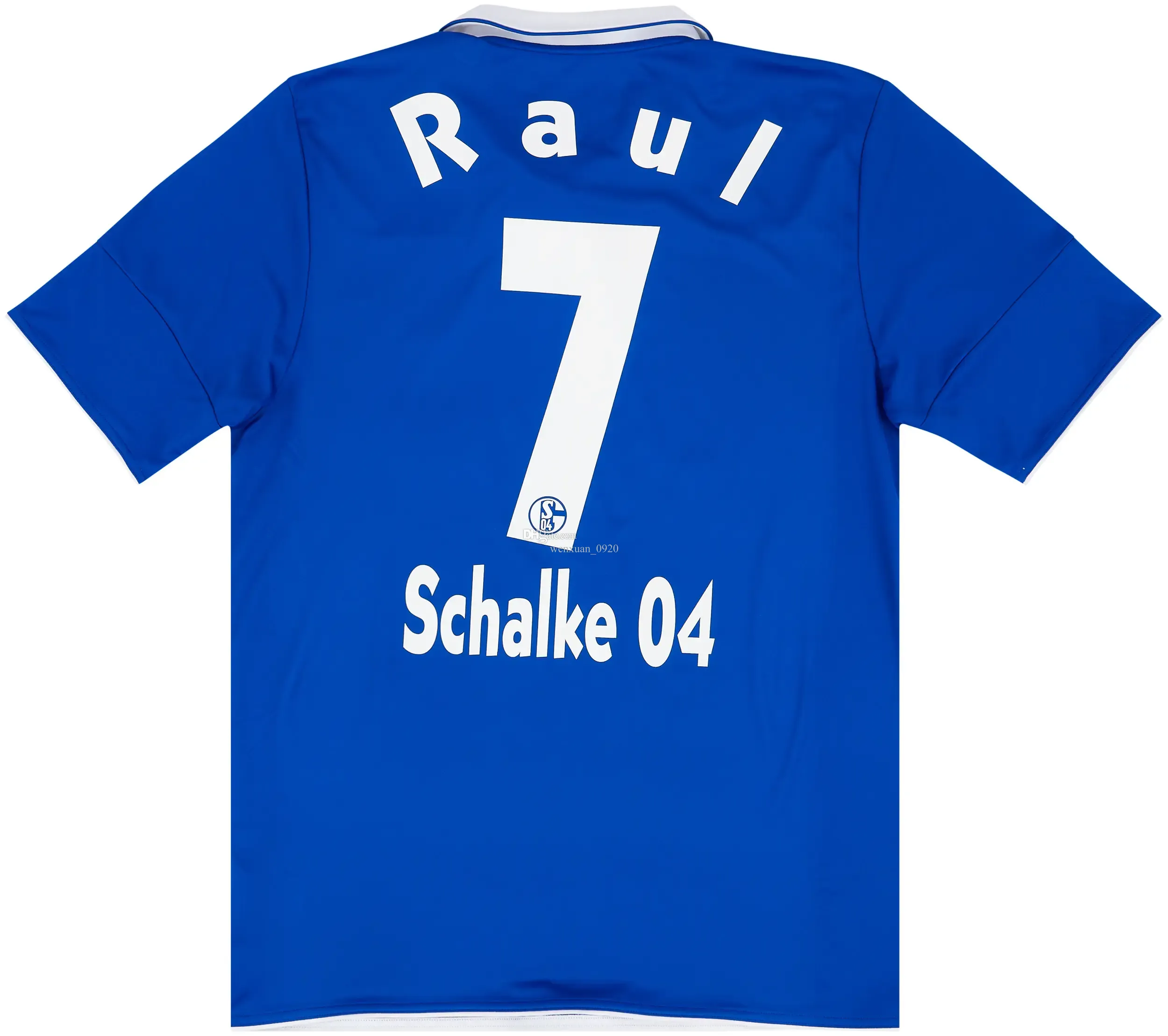 レトロ2024シャルケ04ホームアウェイサッカージャージ Raul Rakitic 