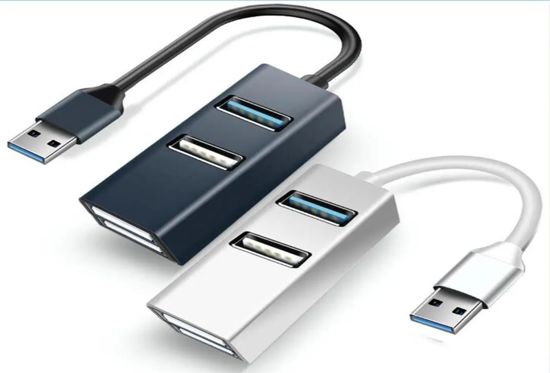 고속 허브 멀티 USB 30 스플리터 4 포트 확장기 다중 확장기 랩탑 용 컴퓨터 액세서리 PCA00 A375541670