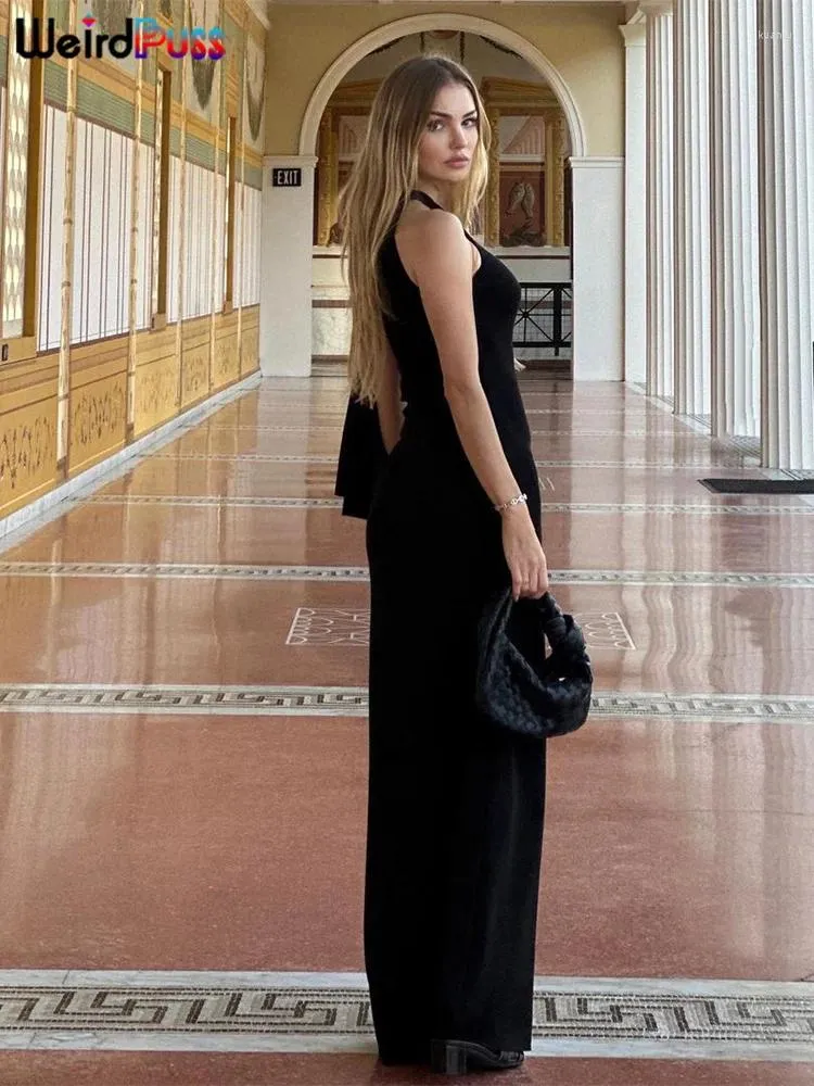 strapless open back dress Close To You Satin Maxi Dress