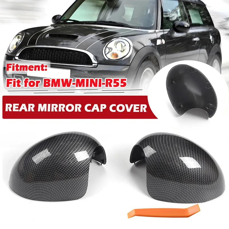 Bmw R60 Mirrors Carbon Fiber Car Side Mirror Cover Replacement Manual Folding Mirror ...