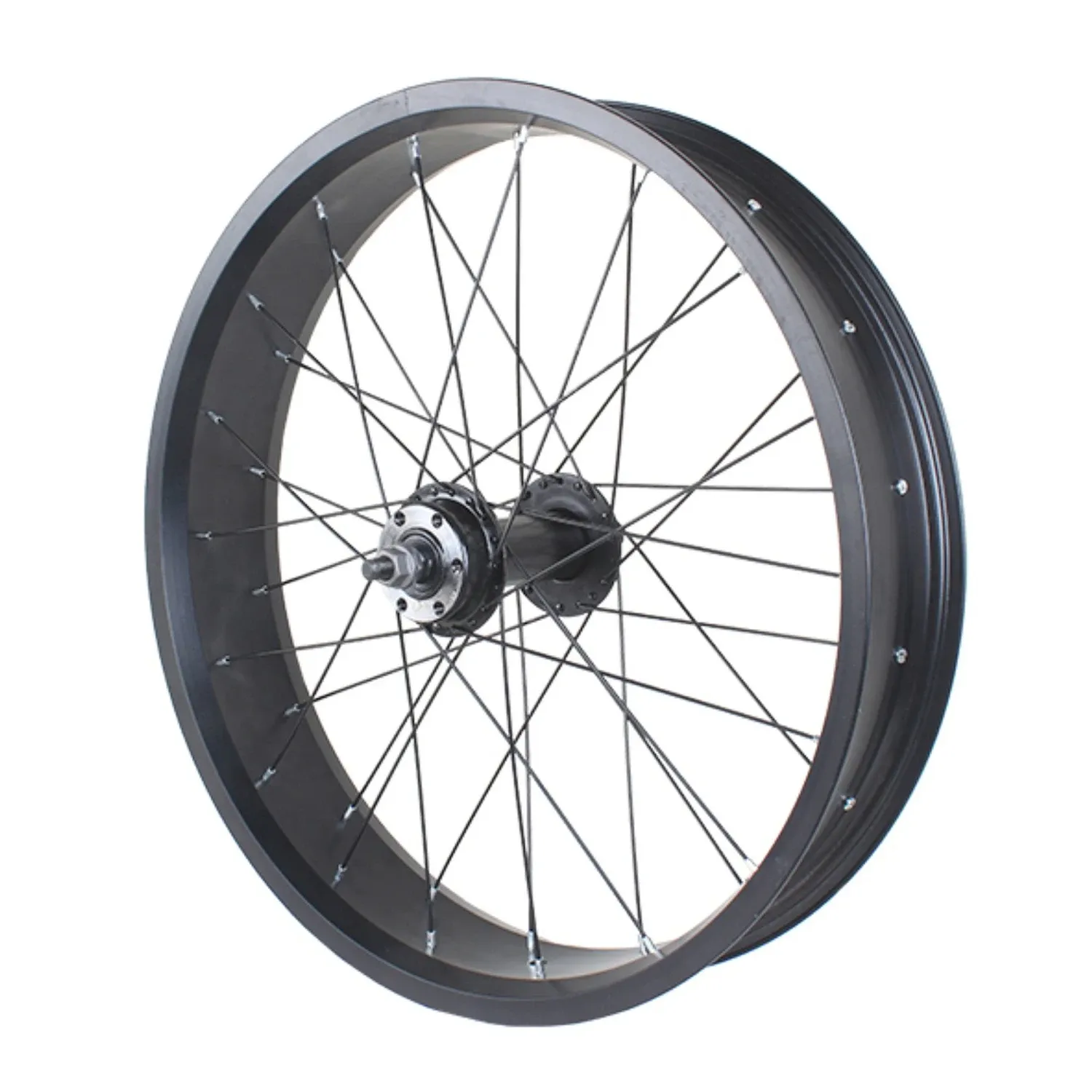 Fat Bike Wheel 26 Inch Rim 20 24 Fatbike 26x4.0 20x4.0 24x4.0 Tire Snowbike Super-wide Wheelset Bicycle