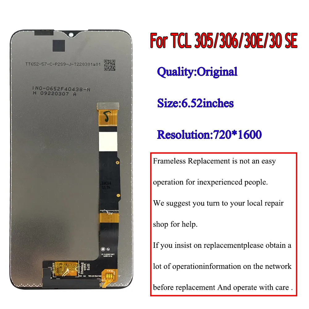 LCD Touch Screen lcd screen digitizer Replacement for TCL 30 LCD Touch Screen lcd screen digitizer Replacement for TCL 30