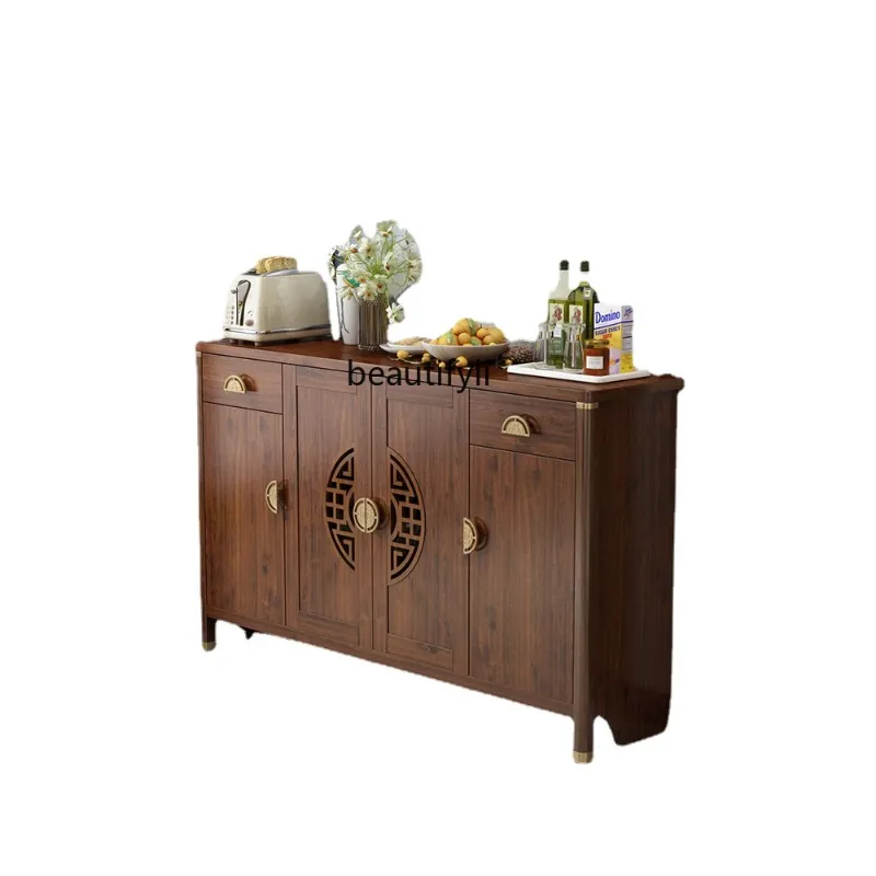 Nuovo armadio di sideboard in stile cinese soggiorno armadio da vino integrato cucina casa di grande capacità di ampio armadio da tè