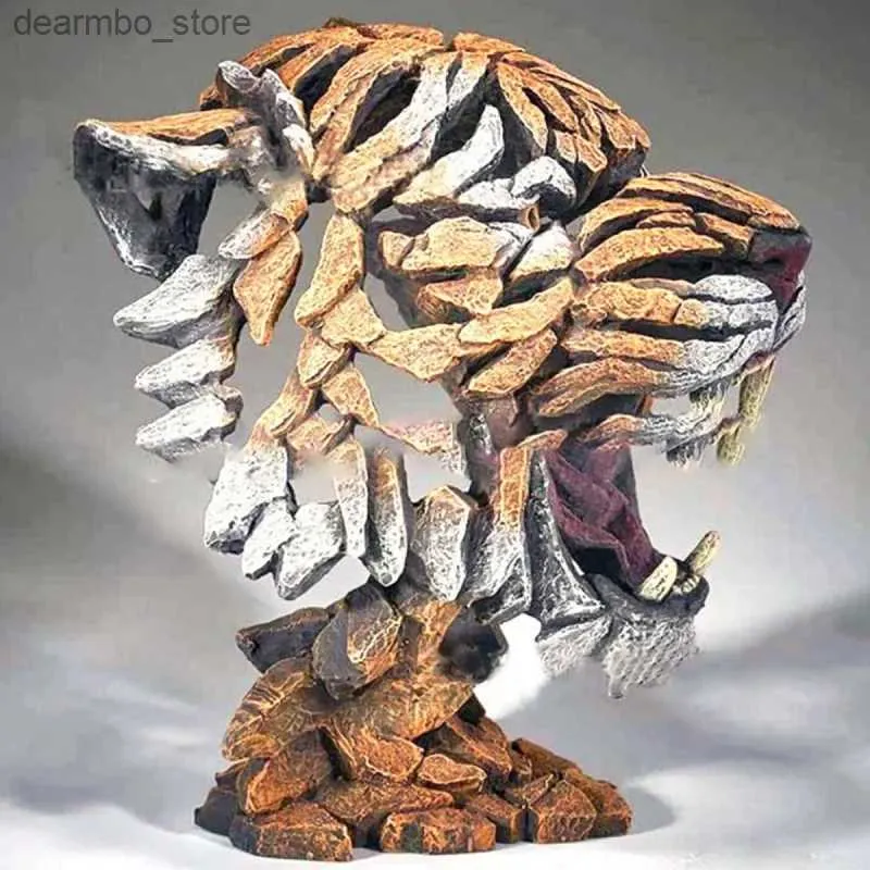 Sztuka i rzemiosło Kreatywna kolekcja rzeźby dla zwierząt Lionhawk i węża żywiczna żywica dekoracyjna dekoracja posągów Arden Tier Handicraft IFT L49