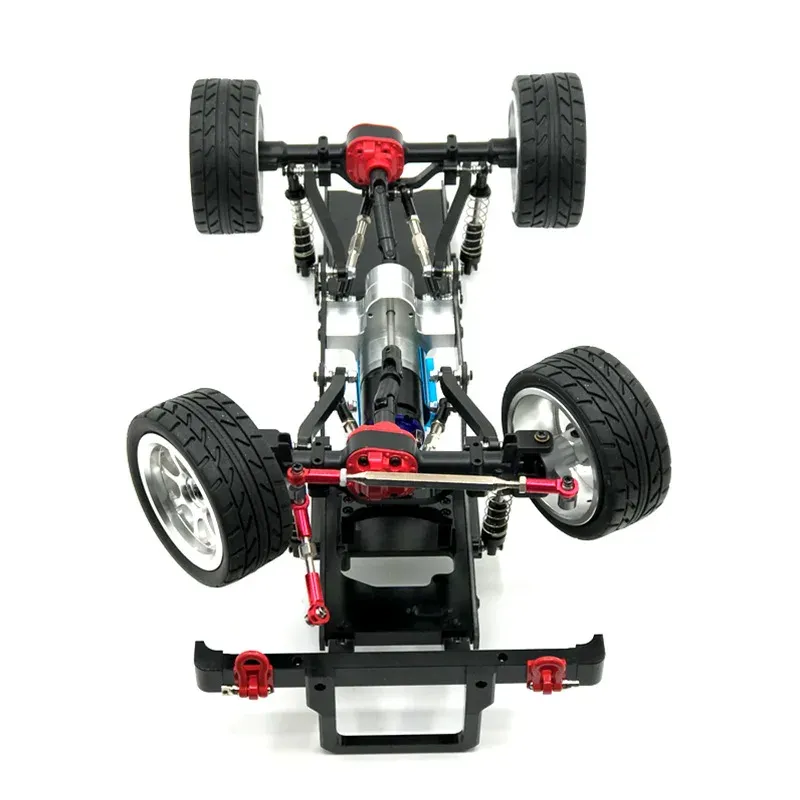 Dilwe Set De Tiges De Direction Métal Pour WLtoys 144001 124018 124019 1/14 – Renfort Titane Ou Couleurs
