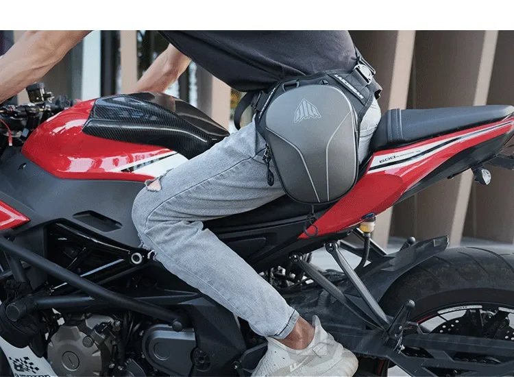 Waterproof Magnetic Hard Shell Motorcycle Drop Leg travel
