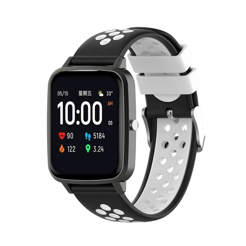 Pulseira de pulso respirável Silicone para Blackview R3 Pro R7 Pro R8Pro Watch Band Sports Sports Quick Lanke Belts X1 X5 R8 R3 Max Correa
