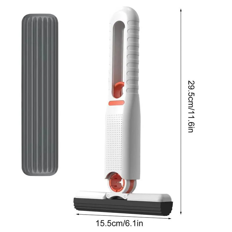 Limpieza de escritorio mini trapeador automático recipiente de piso de compresión para la limpieza doméstica mini seco de limpiaparabrisas