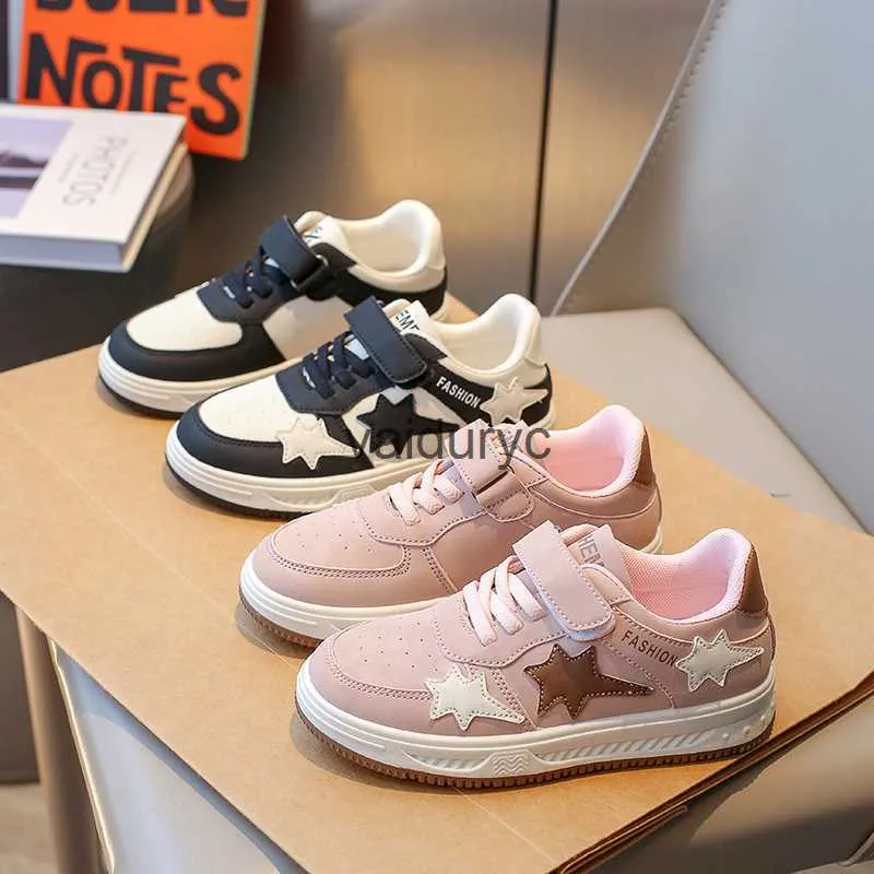 Sneakers Childrens Cricket Shoes 2023 Autumn New Boys Anti Slip Sports Korean Edition Trendy Girls Versatile Casual H240411