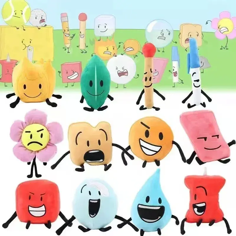 表情豊かな ぬいぐるみセット BATTLE BFDI ネバーランドの戦い bfd ぬいぐるみ BATTLE BFDI ネバーランドの戦い bfd YouTube - メルカリ