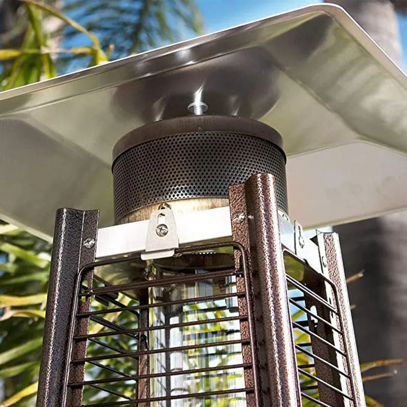 Heater Reflector Shield Pyramid Patio Shield Top With Pre