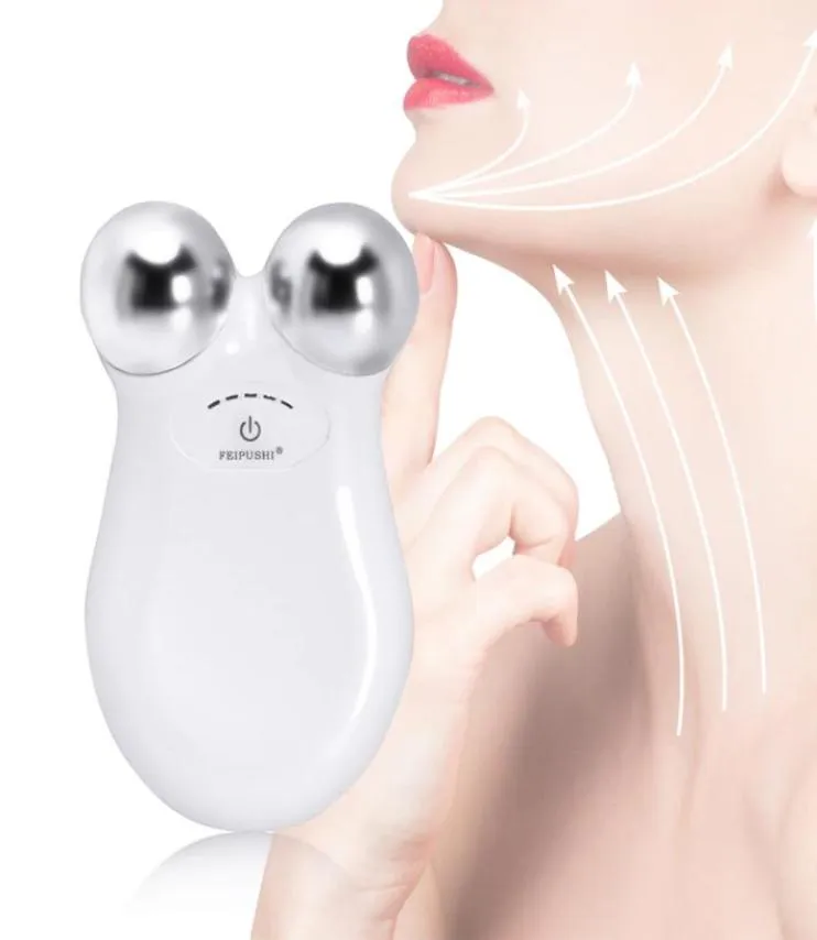 Nya ansiktsvårdsenheter Multifunktionella hushåll Face Lift Slimming Beauty Instrument med Micro Current Skin Rejuvenation Microde4488447