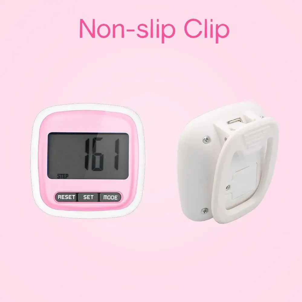 1PC Mini Multifuctional Digital LCD Pedometer Calorie Counter Run Walking Distance Step Counter