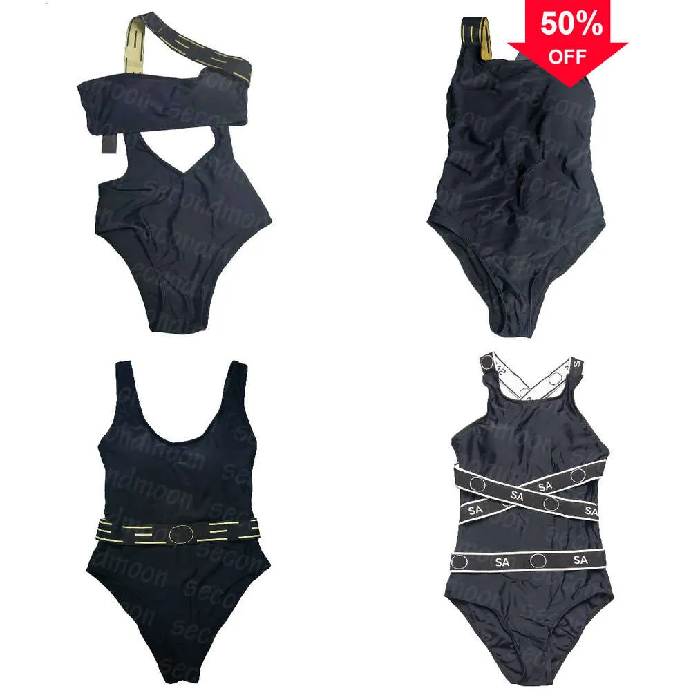 Offerte Nuove stilista di moda all'ingrosso da bagno femminile da bagno sexy costumi da bagno stampati da bagno stampato da bagno da bagno un pezzo da bagno cavo costume da bagno a secco rapido