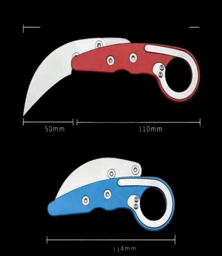 Die One 4Models -Klauen -Taktikmesser V2 Morphing Messer mechanische Klauenklauenmesser Außenausrüstung Campingmesser Werkzeuge 7595658