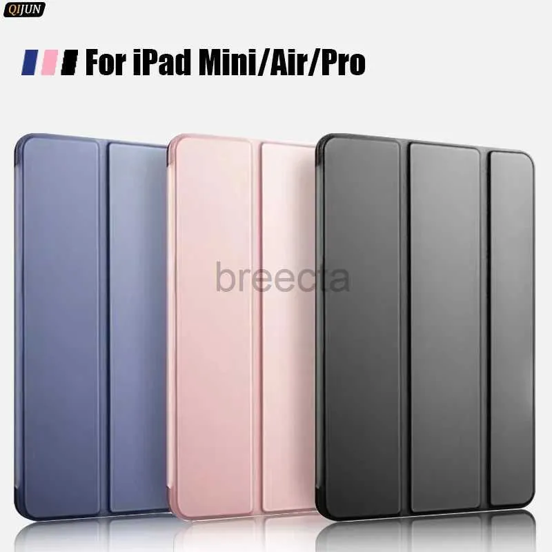 Tablet PC-cases Zakken Siliconenkoffer voor iPad Pro 10,5-inch 7e/8e/9e 10,2-inch AIR3 AIR4 AIR5 11-inch Auto Sleep Wake Case 240411
