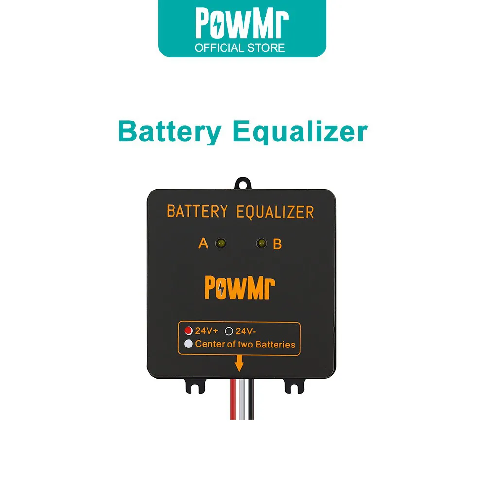 24V Battery Equalizer Battery Balancer Recharger Controller For Flood/AGM Gel LeadAcid Batteries Pack System Voltage Equalizer