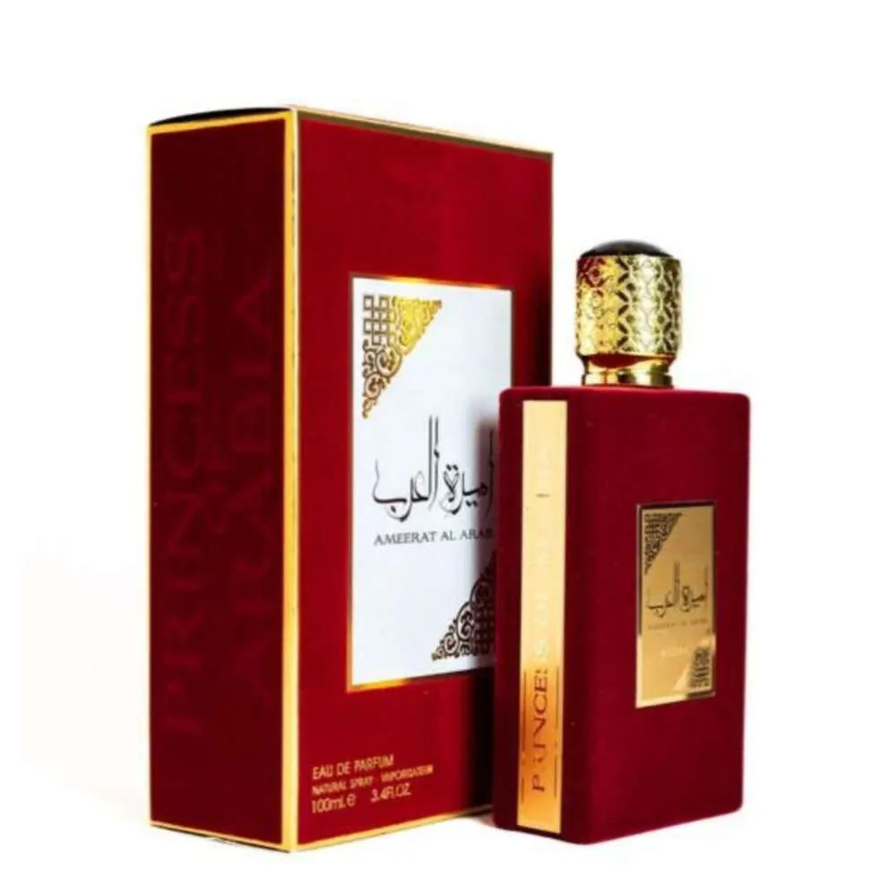 Ameerat Al Arab Women's Perfym Dubai Middle East Red Flannelette Hot Parfym English Pear Fragrance Smak