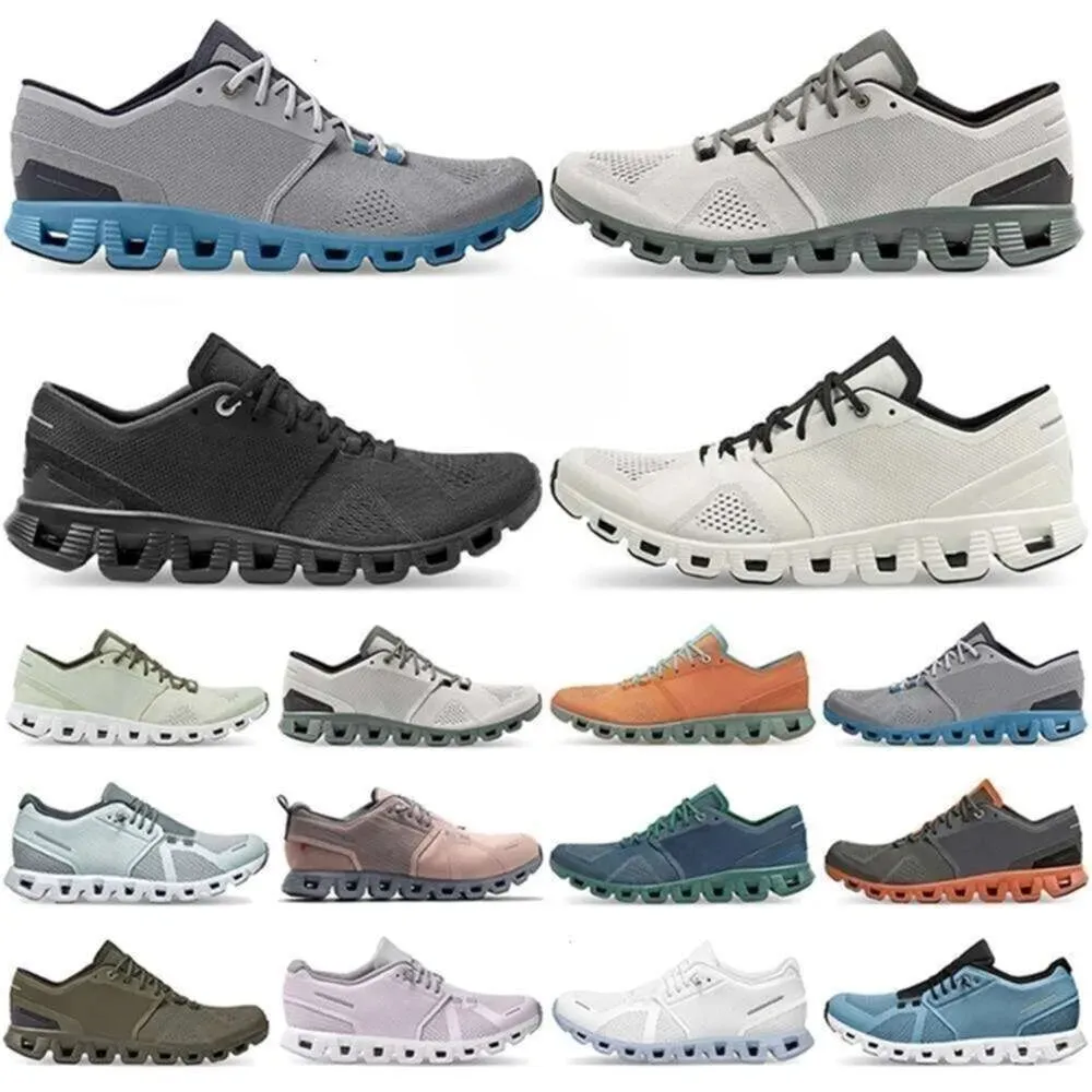 Designerinnen Frauenschuhe Männer für schwarze Asphaltgrau weiß weiß Niagara Blau Orange Sea Grüne Sturm Gezeiten Herren Atmungsfreie Trainer Lifestyle Sport Cloud Sneaker