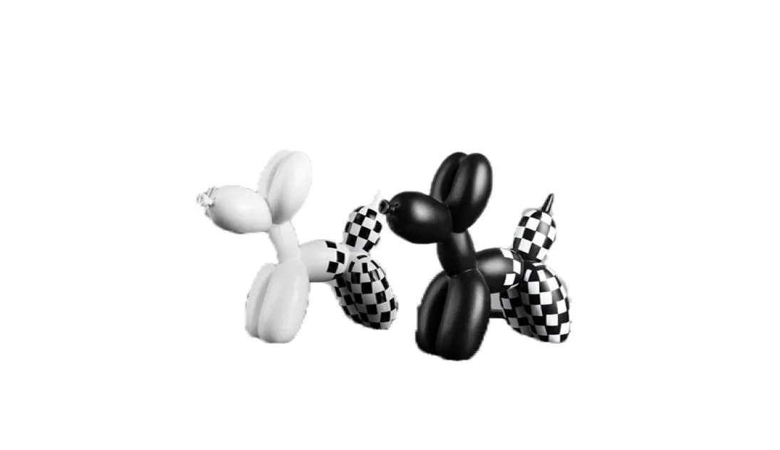 Light Luxury Balloon Dog Decoration Creative Animal Hogar sala de estar suave Chica Lindo 2109087547625