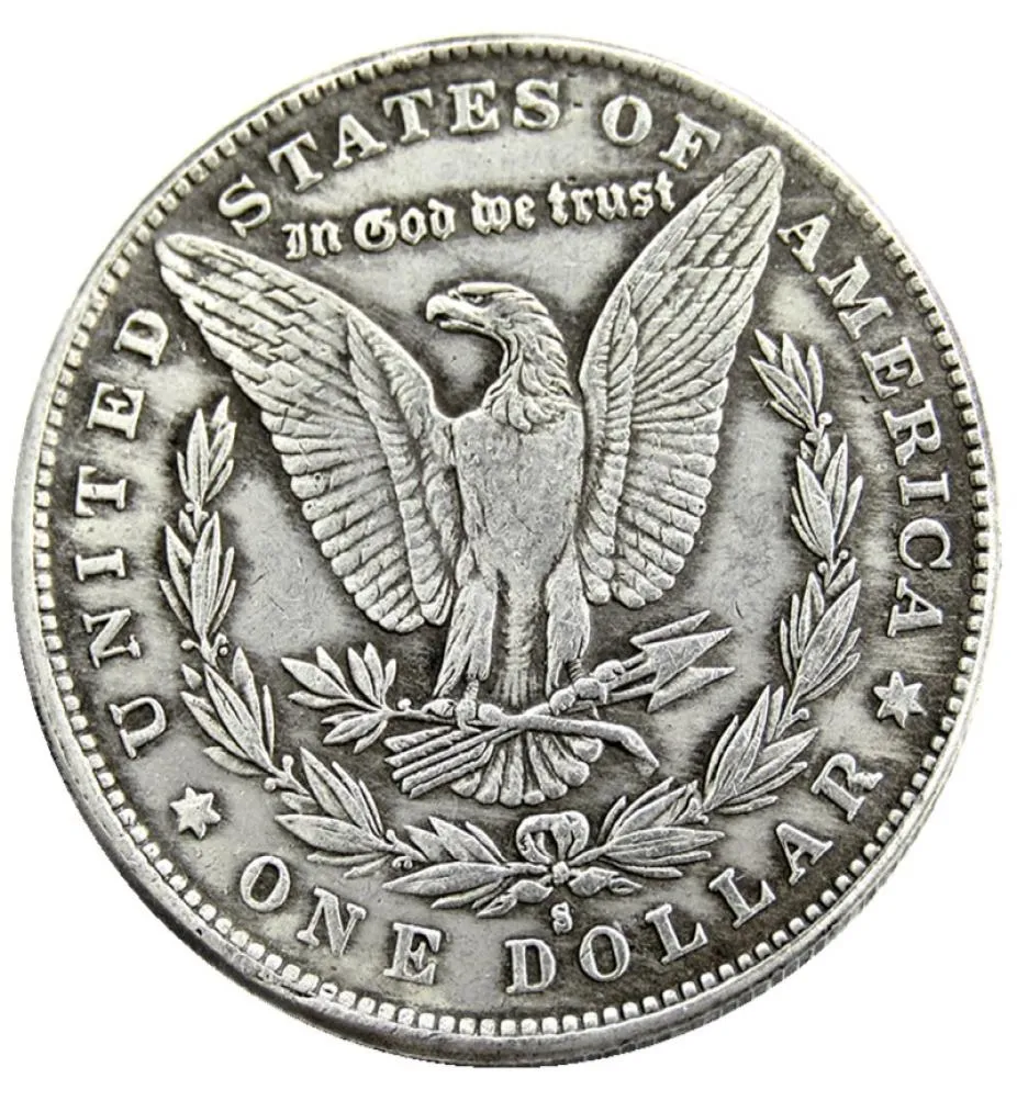 US 28pcs Morgan Dollars 18781921quotsquot verschiedene Daten Mintmark Craft Craft Silber Plated Copy Münzen Metallst Dieherstellungen2961456